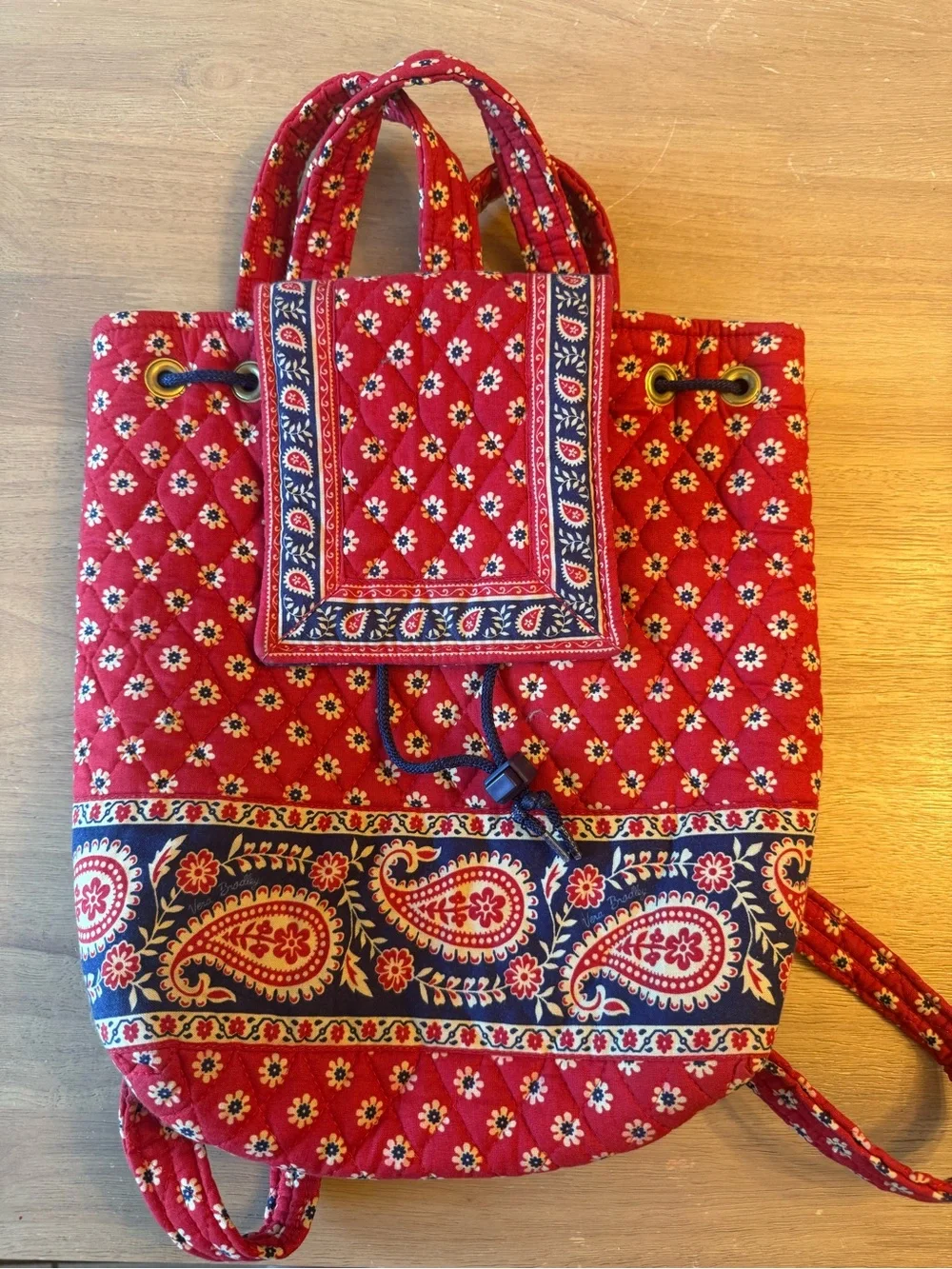 Vintage Vera Bradley Retired Americana Mimi Backpack